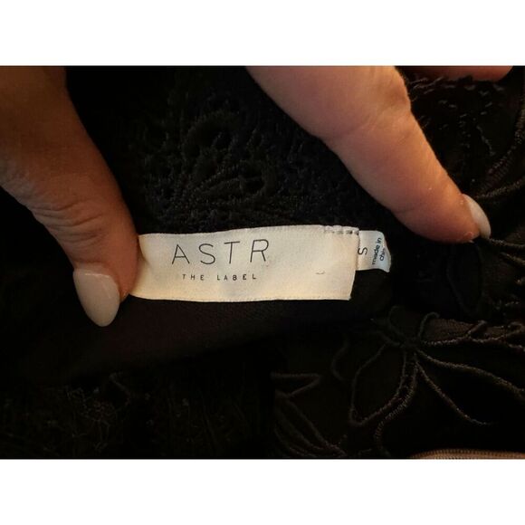 ASTR the Label Black Boho Felicity Dress Size Small - Picture 3 of 5